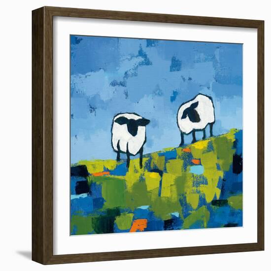 Two Sheep-Phyllis Adams-Framed Art Print