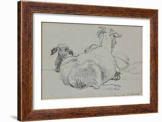 Two Sheep-John Linnell-Framed Giclee Print