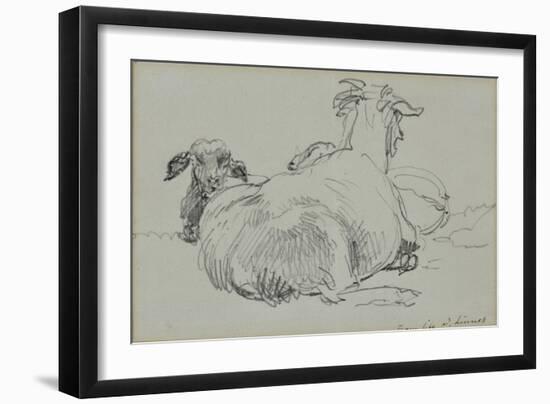 Two Sheep-John Linnell-Framed Giclee Print