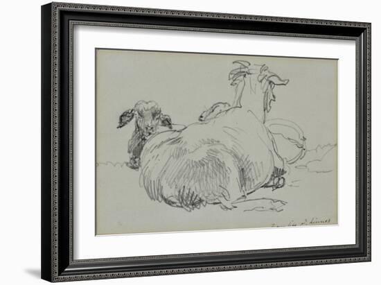 Two Sheep-John Linnell-Framed Giclee Print