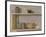 Two Shelves and Bowls-William Packer-Framed Giclee Print