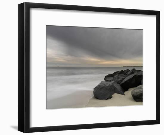 Two Ships and the Approaching Winter Storm-Geoffrey Ansel Agrons-Framed Photographic Print