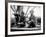 Two Sikh Men Sitting on a Dock, Circa 1913-Asahel Curtis-Framed Giclee Print