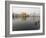 Two Sikh Pilgrims Bathing and Praying in the Early Morning in Holy Pool, Amritsar, India-Eitan Simanor-Framed Photographic Print