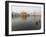 Two Sikh Pilgrims Bathing and Praying in the Early Morning in Holy Pool, Amritsar, India-Eitan Simanor-Framed Photographic Print