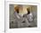 Two Sikhs Priests with Orange Turbans, Golden Temple, Punjab State-Eitan Simanor-Framed Photographic Print