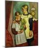 Two Sisters-Auguste Macke-Mounted Giclee Print