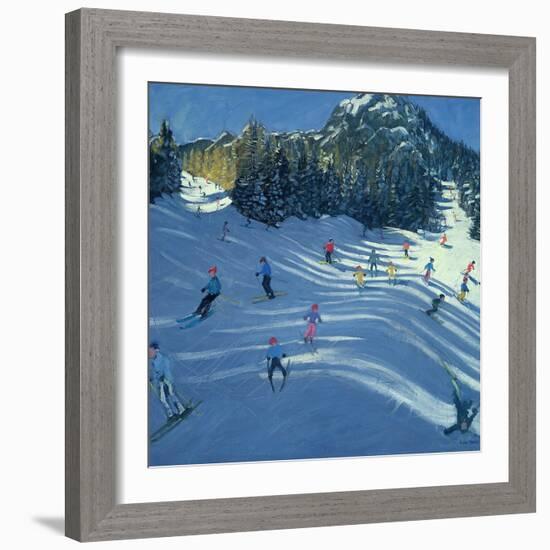 Two Ski-Slopes, 2004-Andrew Macara-Framed Giclee Print