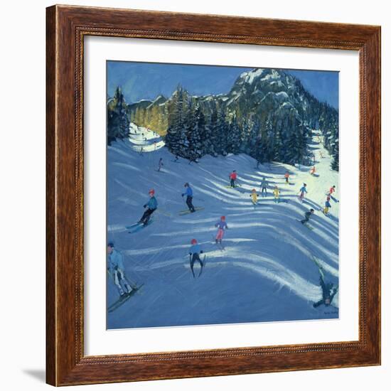 Two Ski-Slopes, 2004-Andrew Macara-Framed Giclee Print