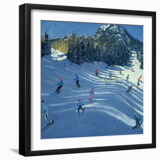 Two Ski-Slopes, 2004-Andrew Macara-Framed Giclee Print