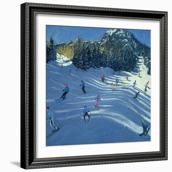 Two Ski-Slopes, 2004-Andrew Macara-Framed Giclee Print