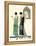 Two Sleeveless Evening Dresses by Doeuillet-null-Framed Stretched Canvas