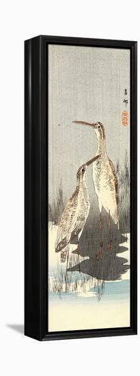 Two Snipes-Koson Ohara-Framed Premier Image Canvas