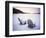 Two Snow-covered Chairs Outdoors-Ralph Morsch-Framed Photographic Print