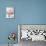 Two Snowmen And Dog-MAKIKO-Mounted Giclee Print displayed on a wall