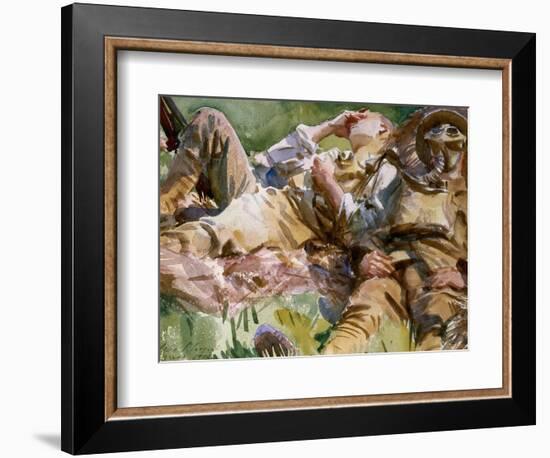 Two Soldiers at Arras, 1917-John Singer Sargent-Framed Giclee Print