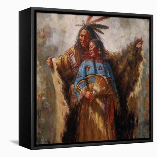 Two Souls One Spirit-James Ayers-Framed Stretched Canvas