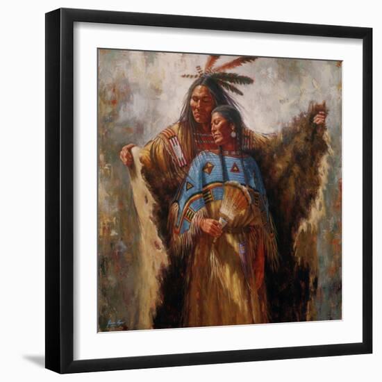 Two Souls One Spirit-James Ayers-Framed Art Print