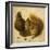 Two Squirrels, One Eating a Hazelnut-Hans Hoffmann-Framed Giclee Print