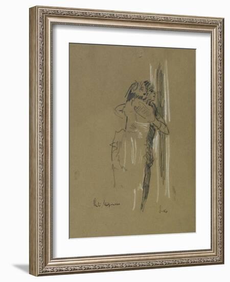 Two Standing Figures, C.1907-Walter Richard Sickert-Framed Giclee Print