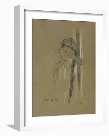 Two Standing Figures, C.1907-Walter Richard Sickert-Framed Giclee Print