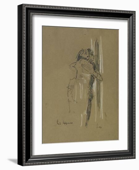 Two Standing Figures, C.1907-Walter Richard Sickert-Framed Giclee Print