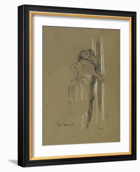 Two Standing Figures, C.1907-Walter Richard Sickert-Framed Giclee Print