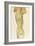 Two Standing Nudes, 1913-Egon Schiele-Framed Giclee Print