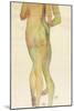 Two Standing Nudes, 1913-Egon Schiele-Mounted Giclee Print