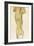 Two Standing Nudes, 1913-Egon Schiele-Framed Giclee Print