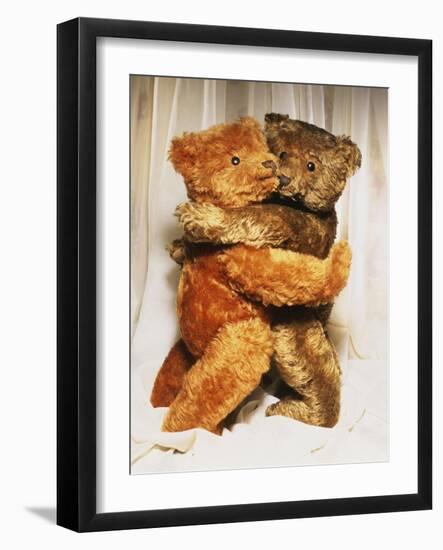 Two Steiff Teddy Bears Embracing-Steiff-Framed Giclee Print