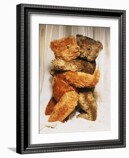 Two Steiff Teddy Bears Embracing-Steiff-Framed Giclee Print