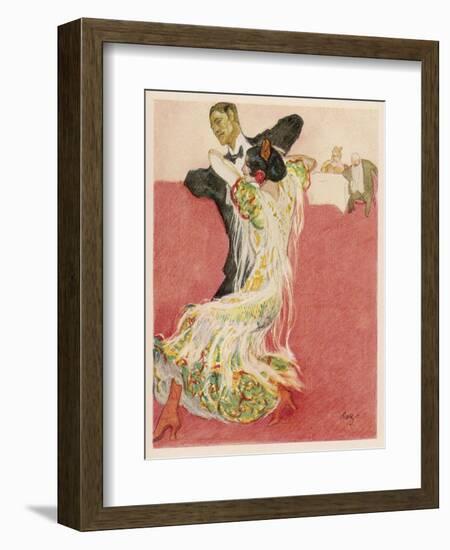 Two-Step Dance-Paul Rieth-Framed Art Print