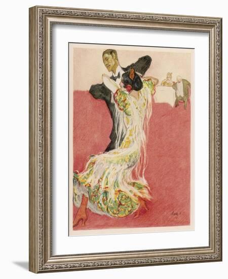 Two-Step Dance-Paul Rieth-Framed Art Print