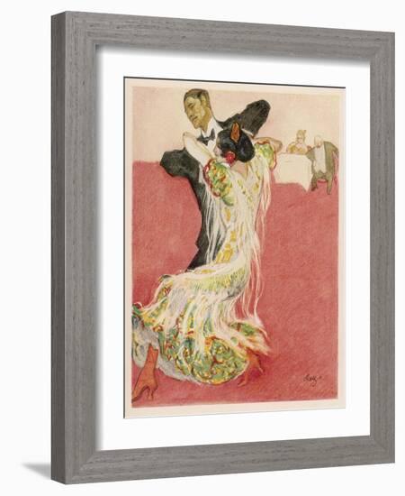 Two-Step Dance-Paul Rieth-Framed Art Print