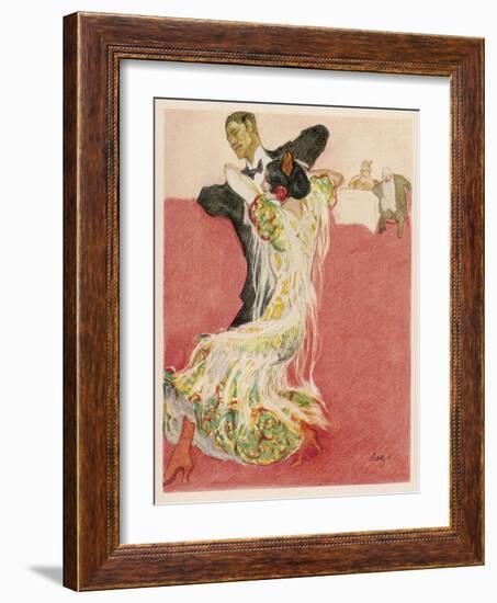 Two-Step Dance-Paul Rieth-Framed Art Print