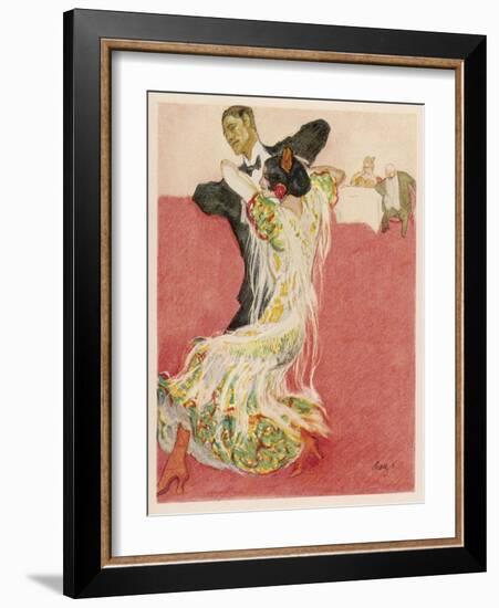 Two-Step Dance-Paul Rieth-Framed Art Print