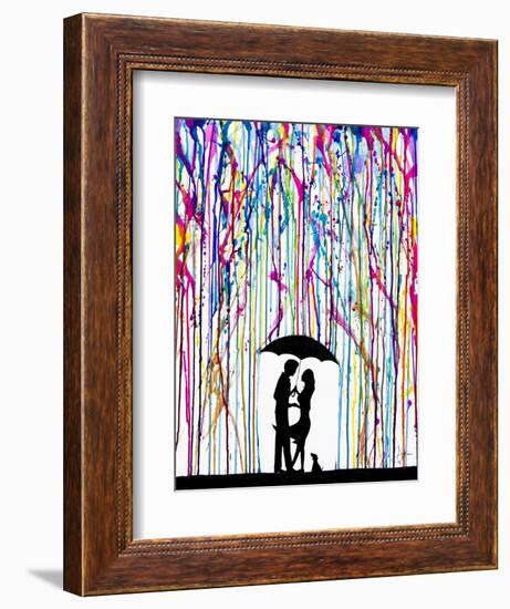 Two Step-Marc Allante-Framed Giclee Print