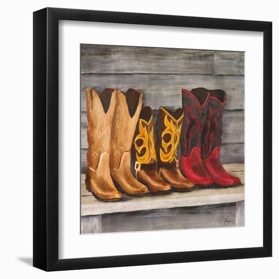 Two Step-Josefina-Framed Art Print