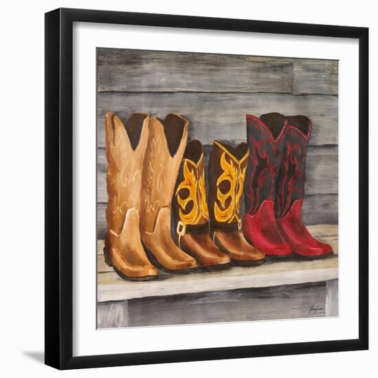 Two Step-Josefina-Framed Art Print