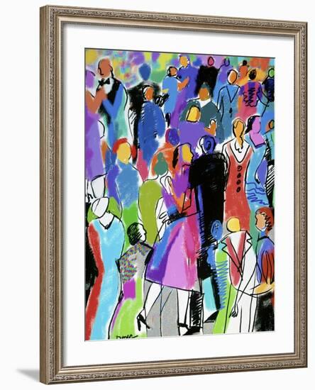 Two-Stepping-Diana Ong-Framed Giclee Print