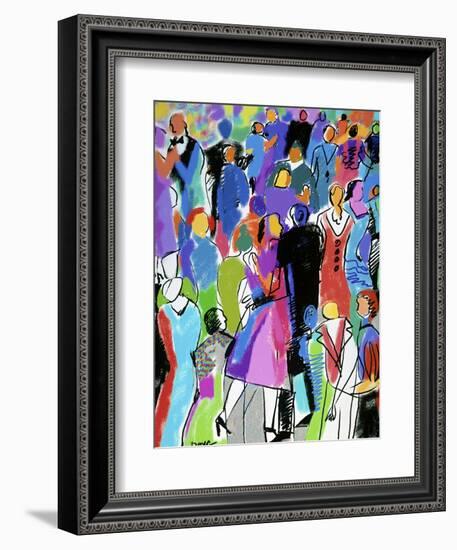 Two-Stepping-Diana Ong-Framed Giclee Print