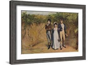 Two Strings To Her Bow, 1887, (1938)-John Pettie-Framed Giclee Print