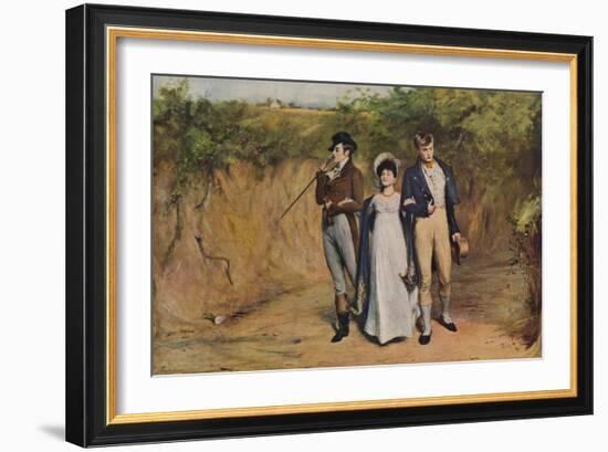 Two Strings To Her Bow, 1887, (1938)-John Pettie-Framed Giclee Print