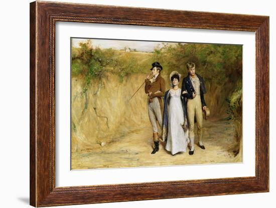 Two Strings to Her Bow, 1887-John Pettie-Framed Giclee Print