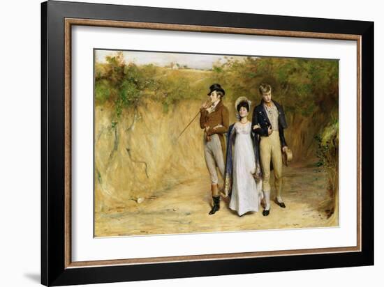 Two Strings to Her Bow, 1887-John Pettie-Framed Giclee Print