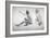 Two Studies of a Seated Male Nude, C1864-1930-Anna Lea Merritt-Framed Giclee Print