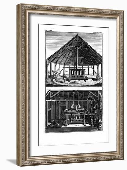 Two Sugar Mills, West Indies, 1764-null-Framed Giclee Print