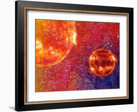 Two Suns-MusicDreamerArt-Framed Giclee Print