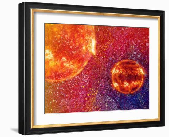 Two Suns-MusicDreamerArt-Framed Giclee Print